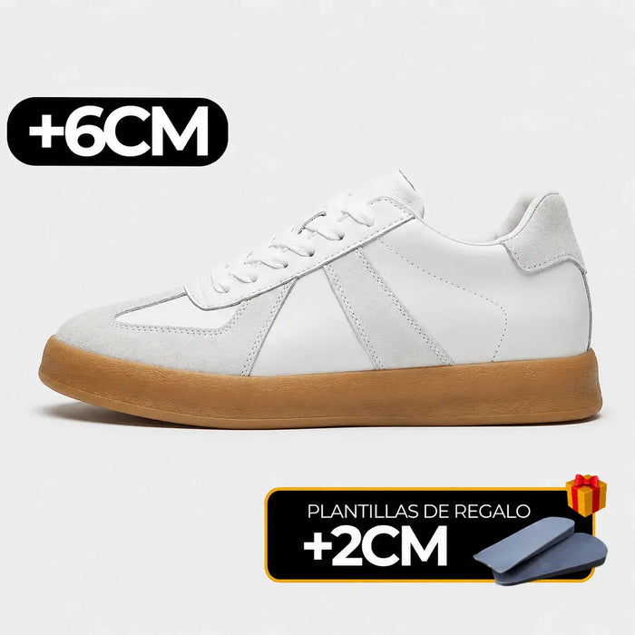 GazelleX WHITE- Zapatillas Con Altura