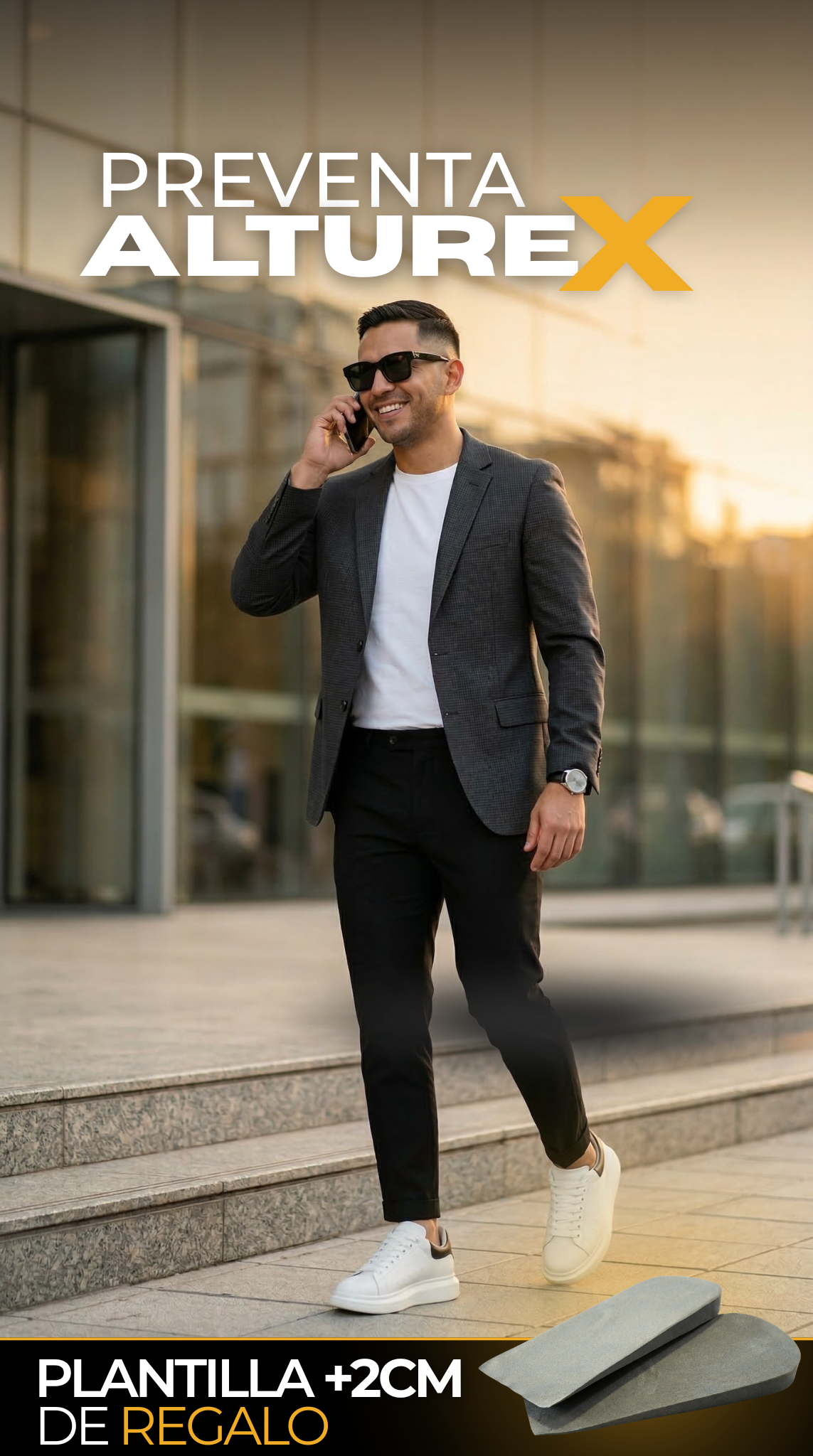 Zapatillas Alturex +8 cm