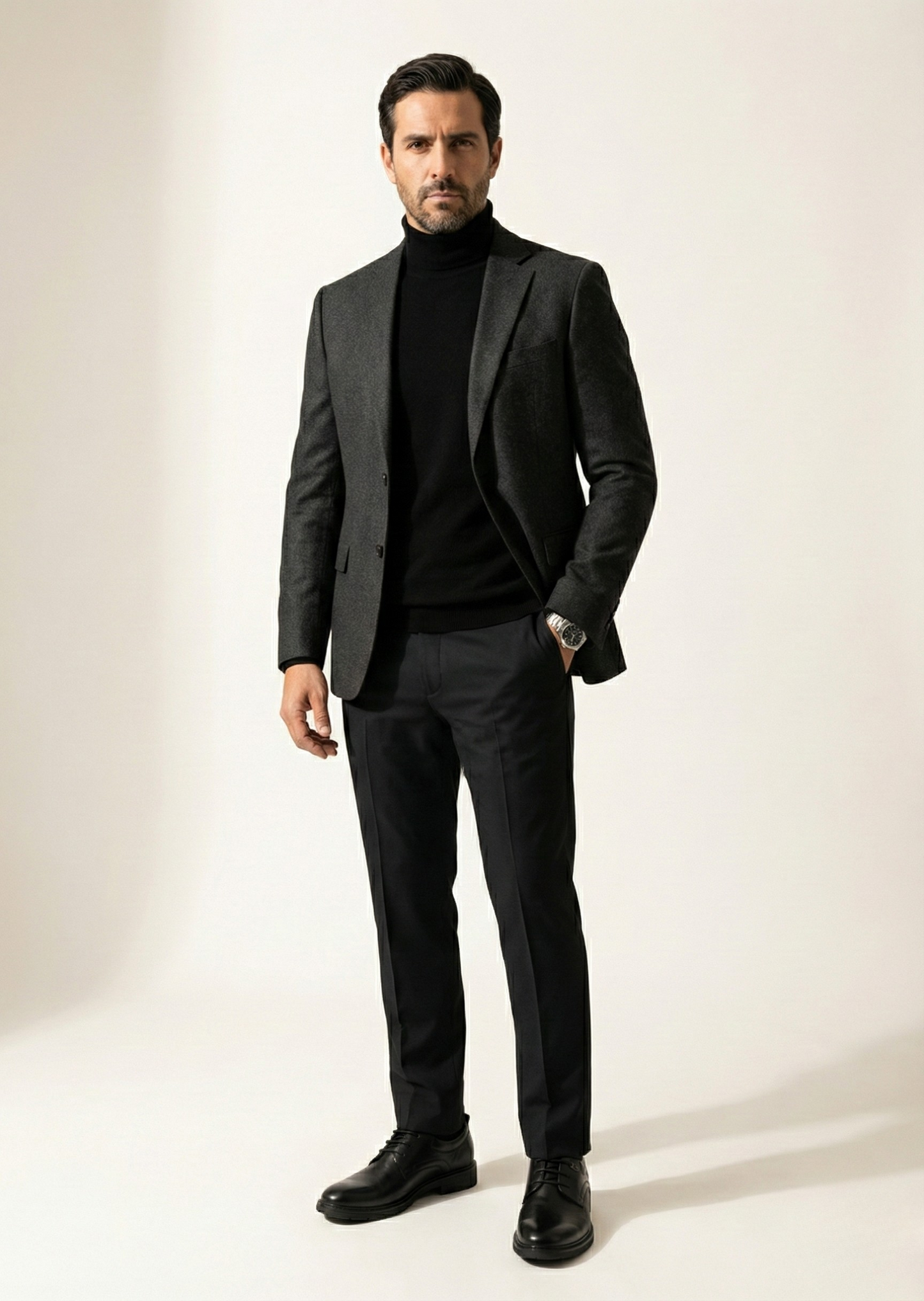 preventa johnson state - zapatos con altura + talon de regalo (+2cm)