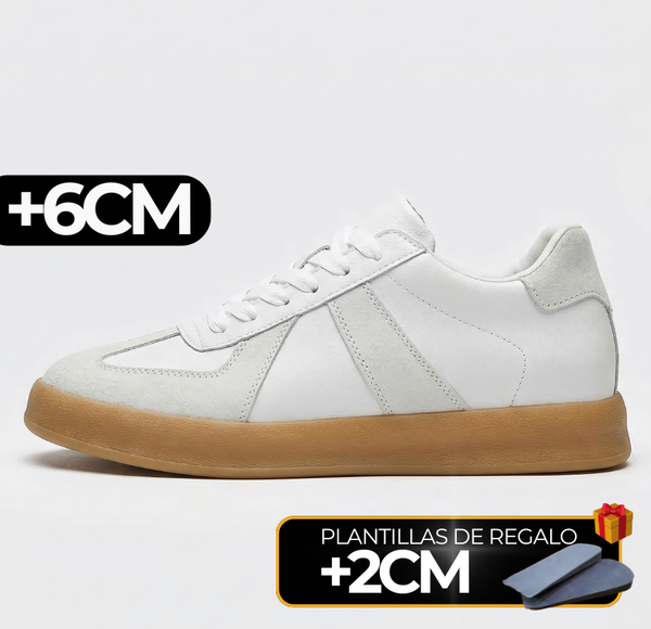 GazelleX WHITE- Zapatillas Con Altura