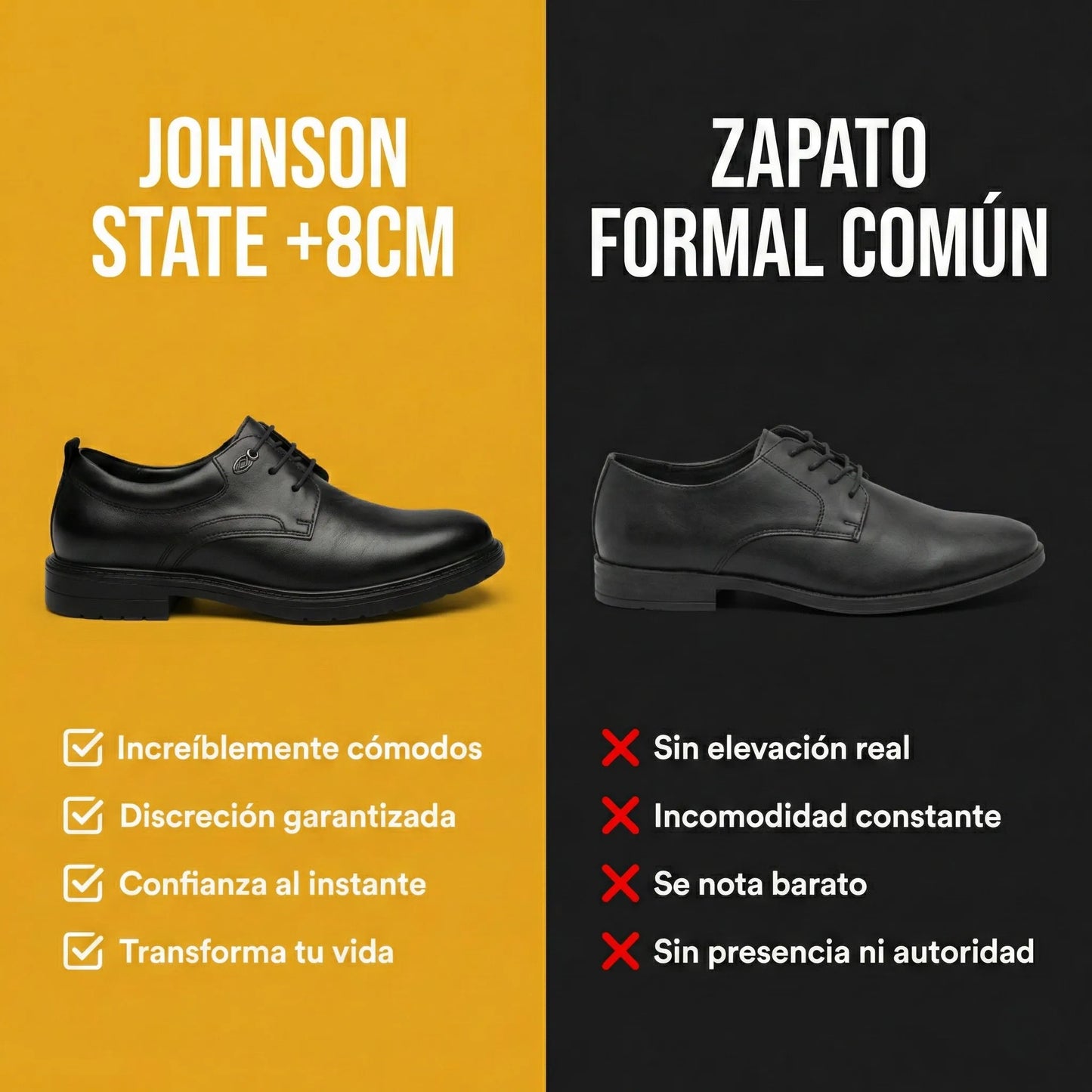 johnson state - zapatos con altura