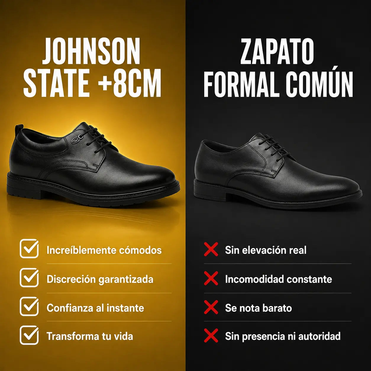 johnson state - zapatos con altura
