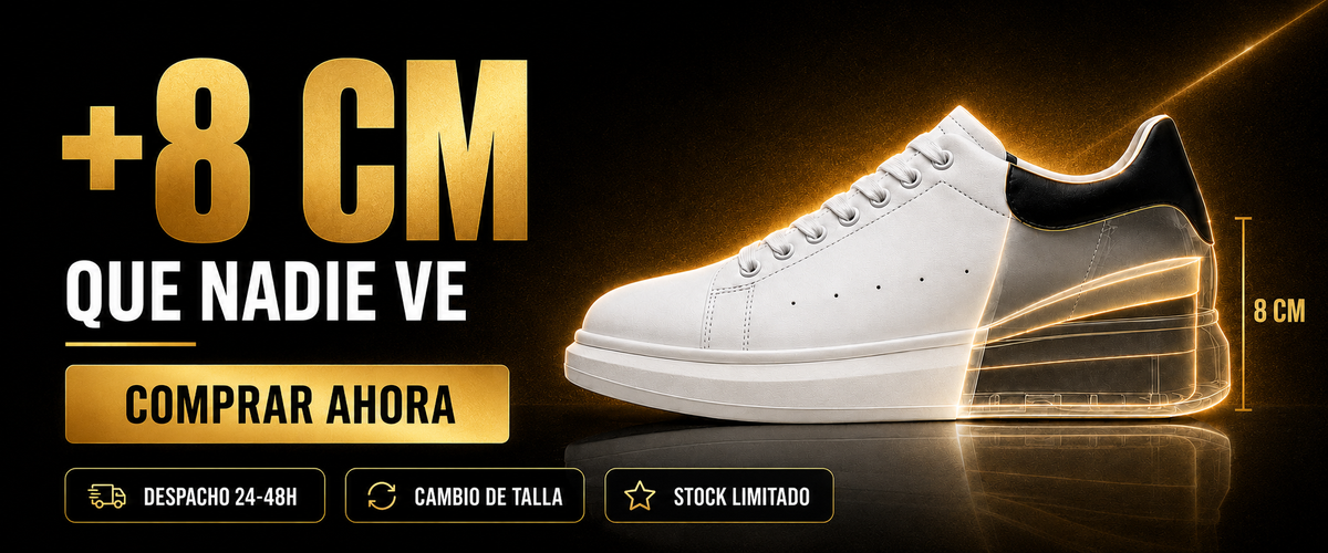 Zapatillas Alturex +8 cm
