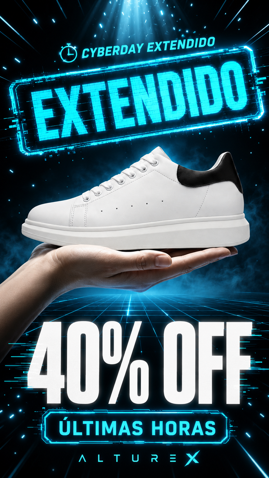 Zapatillas Alturex +8 cm