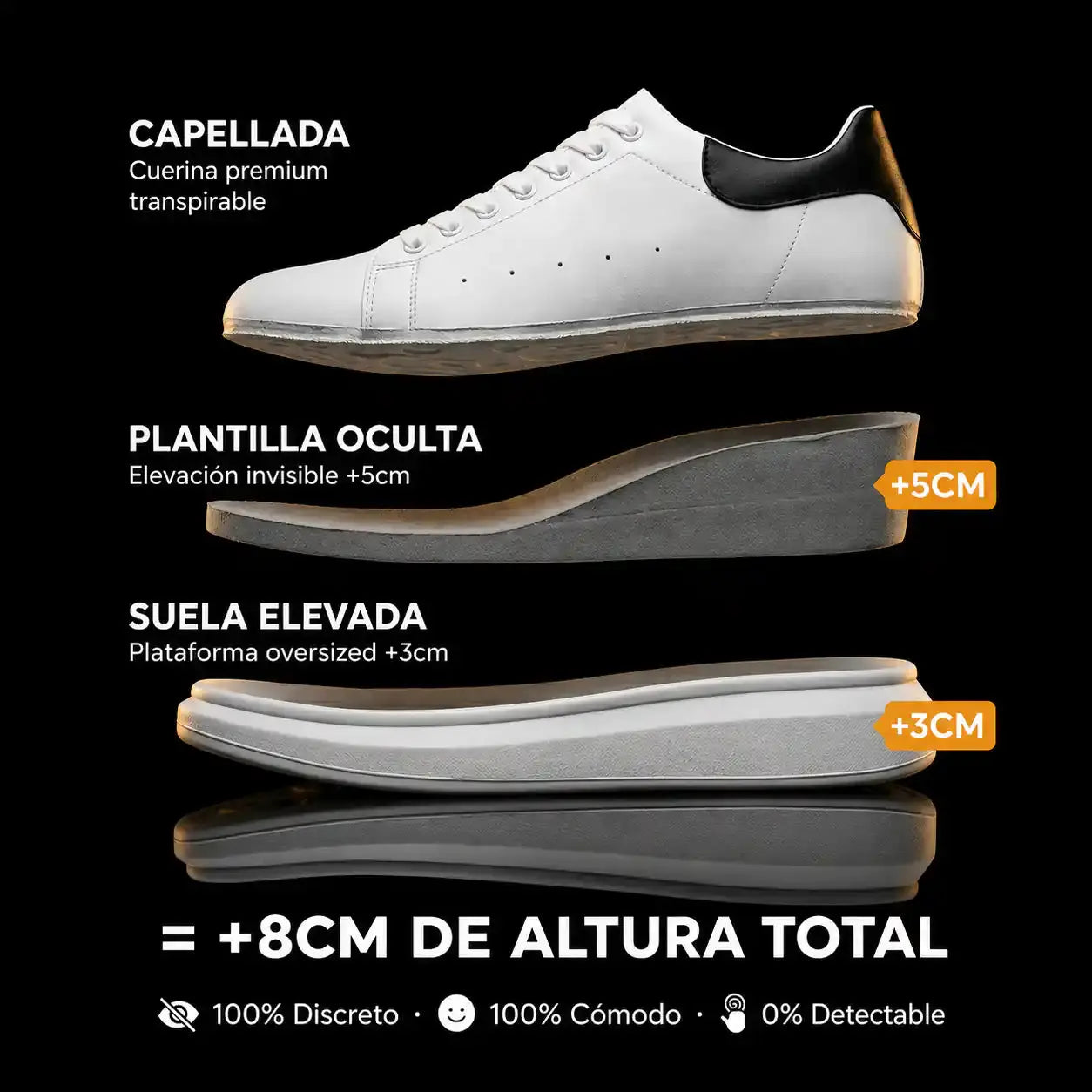 mc8  - zapatillas con altura