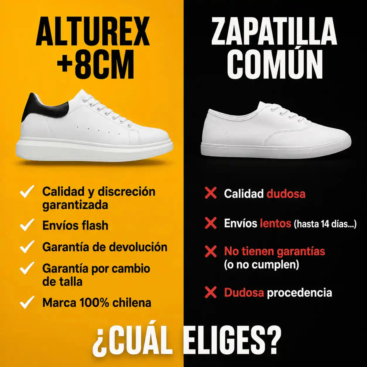 mc8  - zapatillas con altura