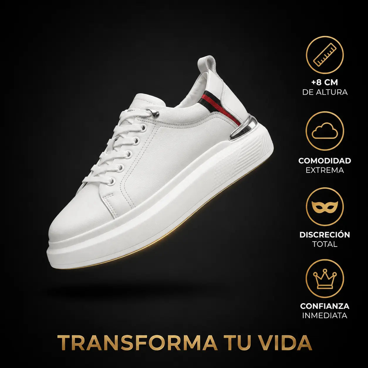 saint jamin - zapatillas con altura