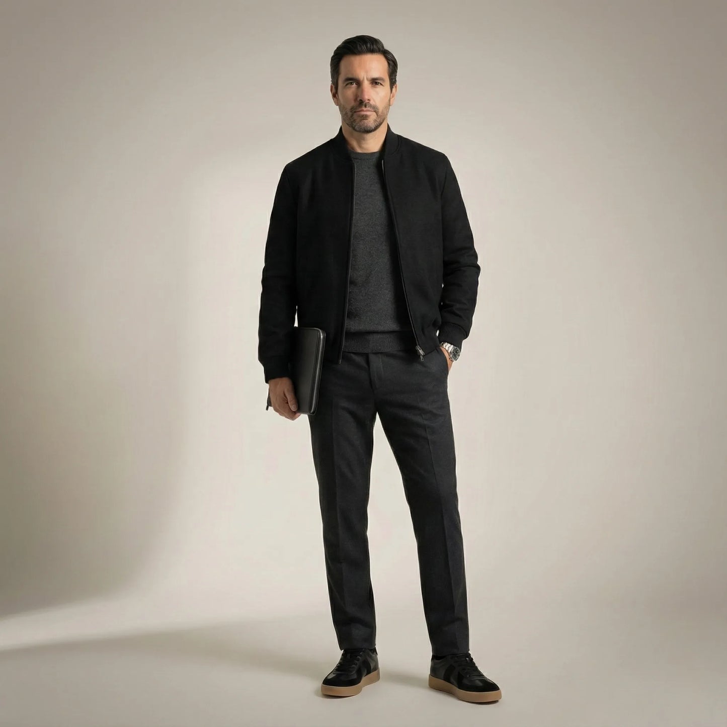 gazellex black - zapatillas con altura