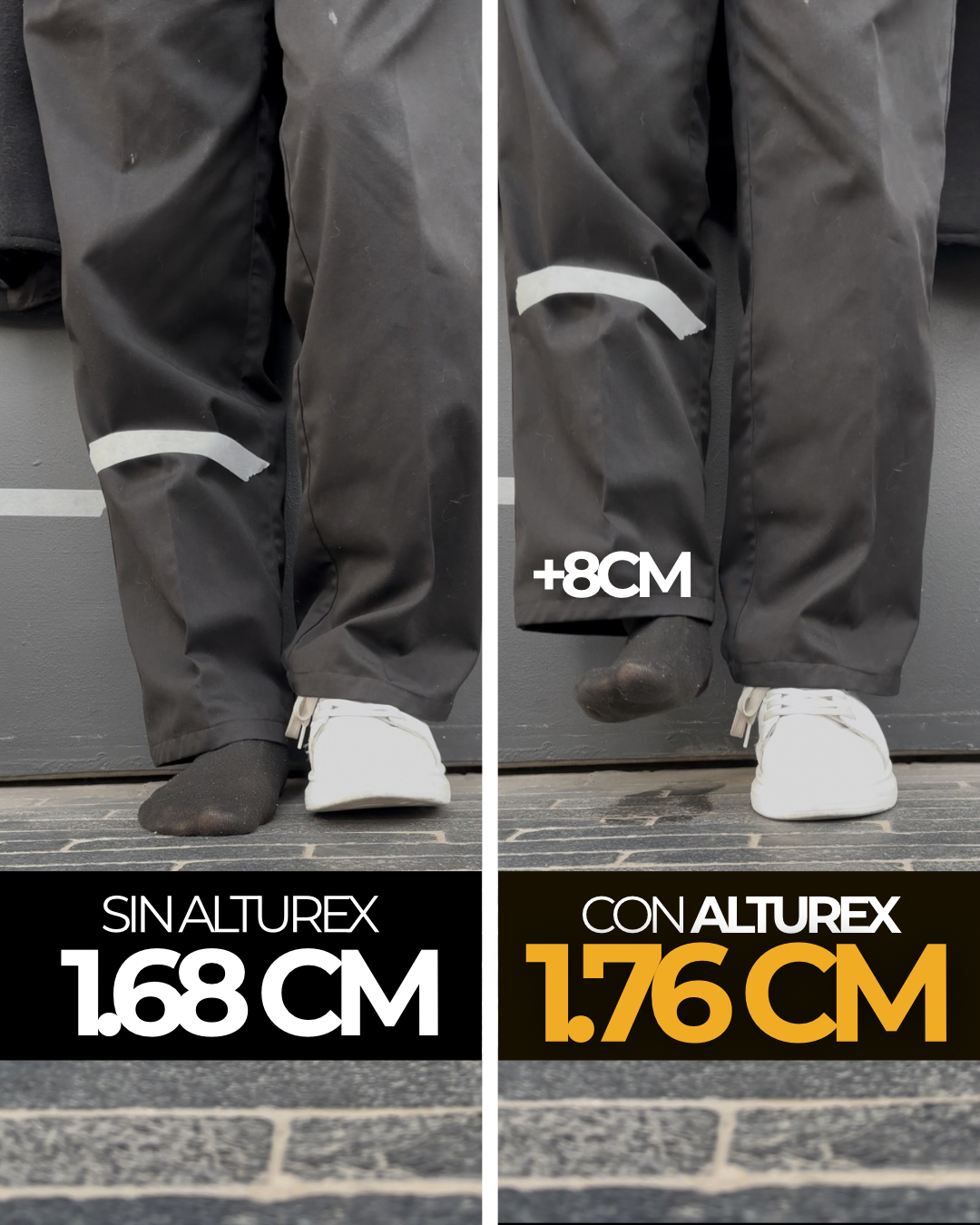 preventa mc8  - zapatillas con altura+ talon de regalo (+2cm)