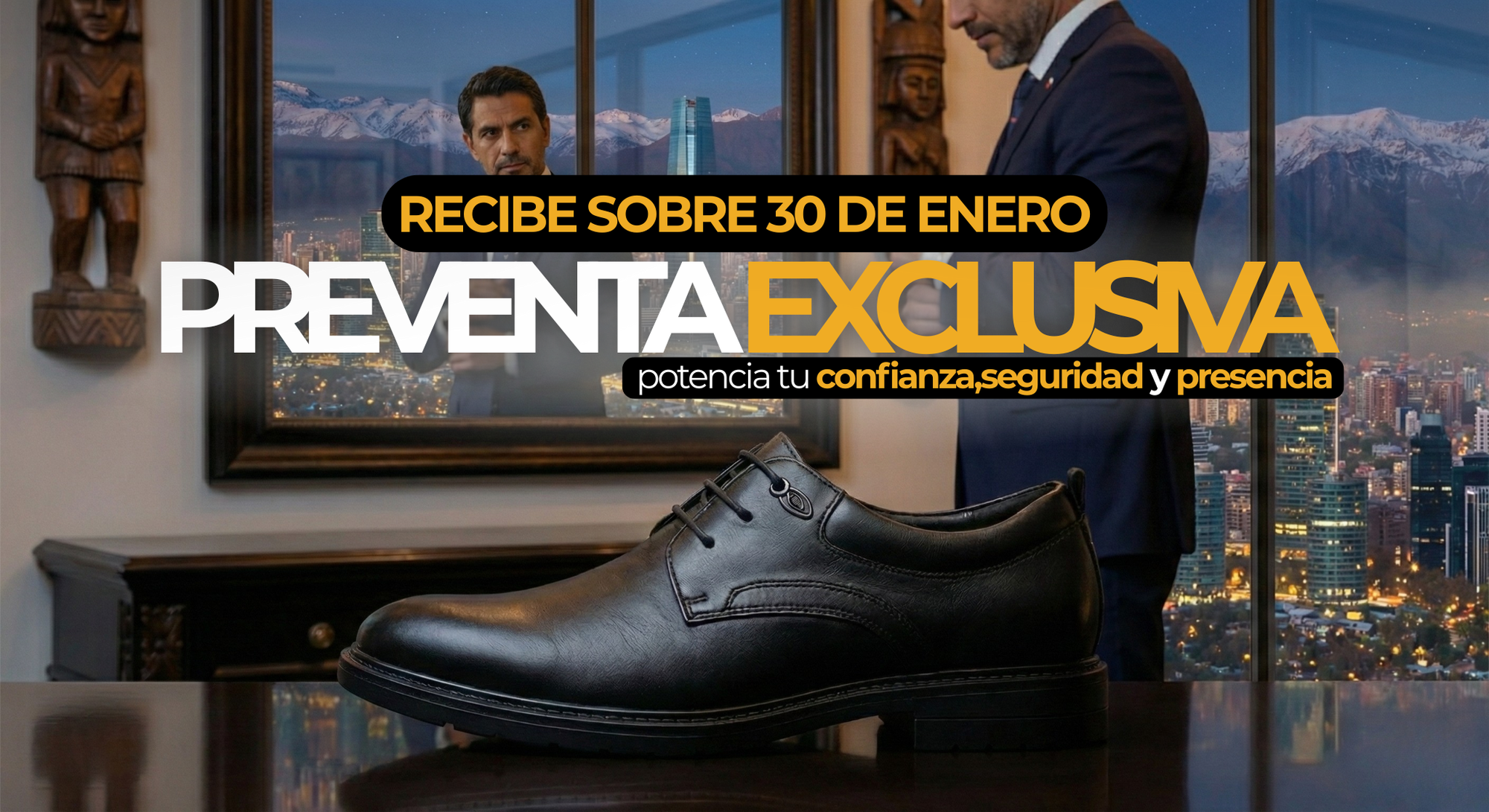 Zapatillas Alturex +8 cm