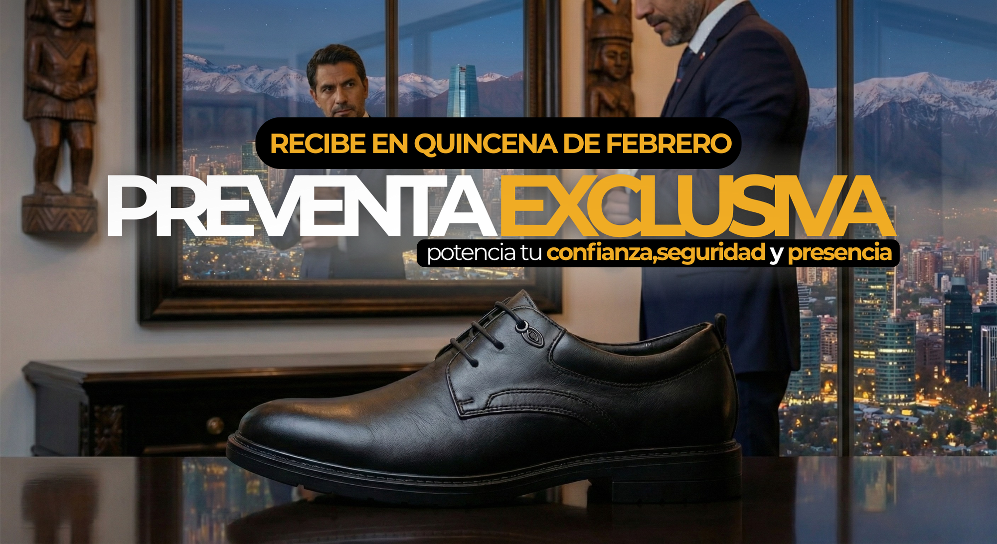 Zapatillas Alturex +8 cm