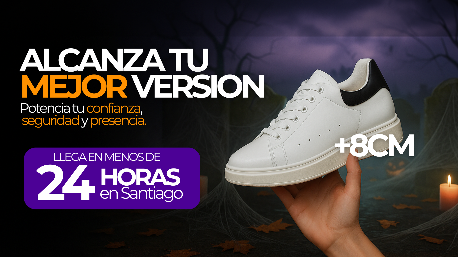 Zapatillas Alturex +8 cm