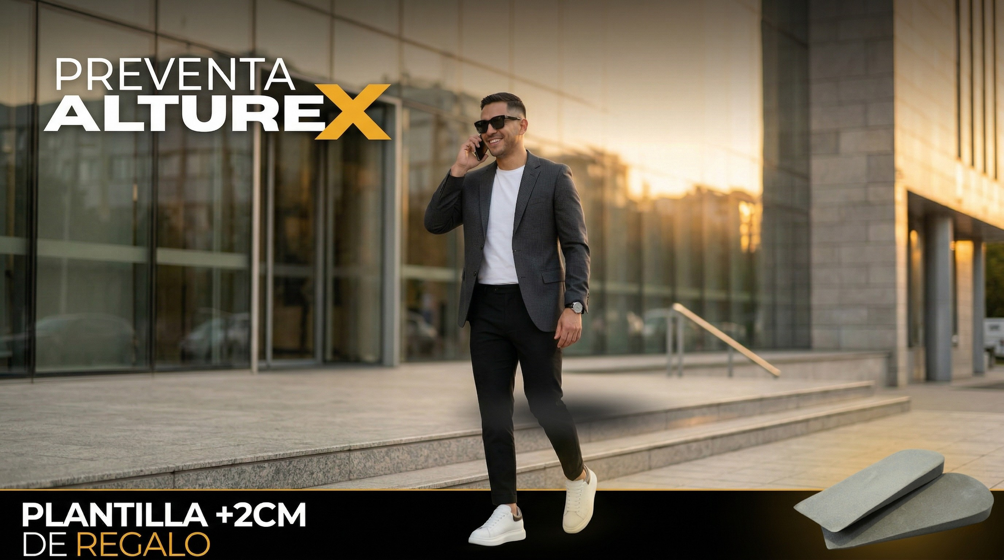 Zapatillas Alturex +8 cm