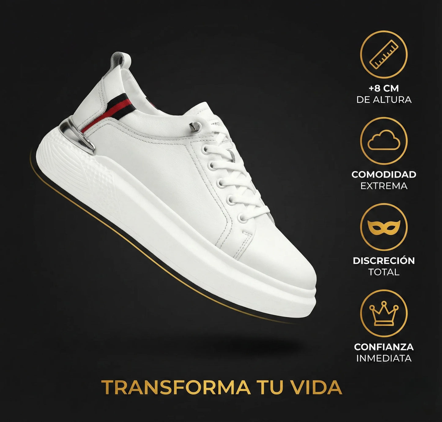 saint jamin - zapatillas con altura