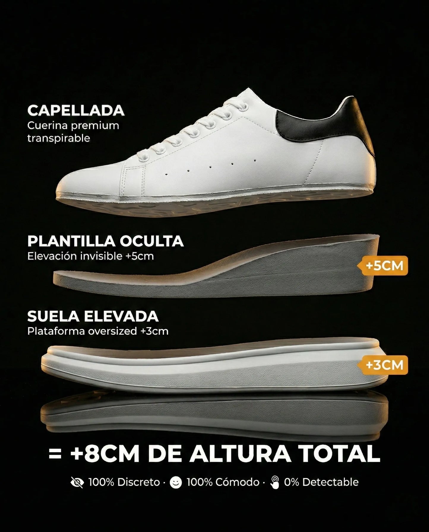 mc8  - zapatillas con altura
